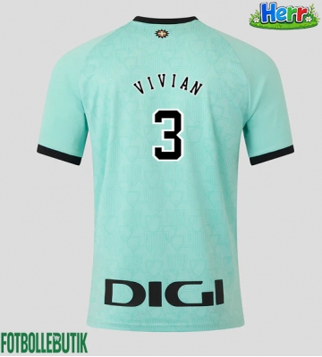 Athletic Bilbao Dani Vivian #3 Tredje Tröja 2025-26 Kortärmad